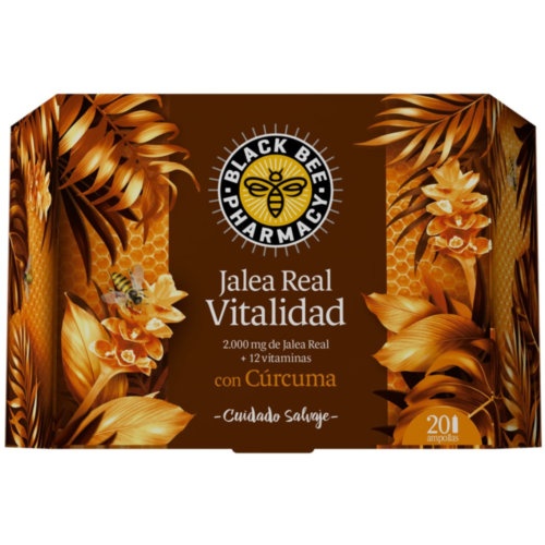 Black bee pharmacy jalea vitalidad  20 viales 10 ml