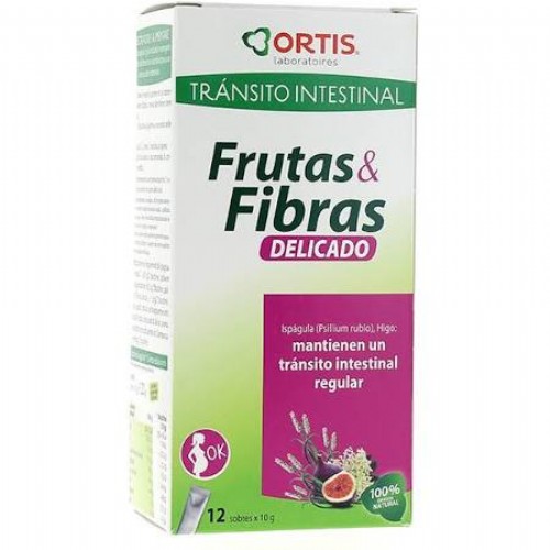 FRUTA Y FIBRA DELICADO 12 SOBRES