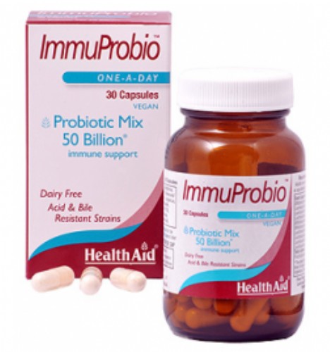 Health Aid ImmuProbio 50000 Millones Probióticos 30cáps