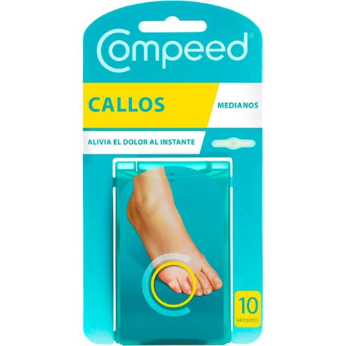 Compeed callos hidrocoloide talla mediana 10 unidades - hidrocoloide