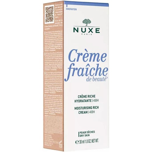 Creme fraiche de beaute crema rica hidratante 48h  1 tubo 30 ml formato viaje