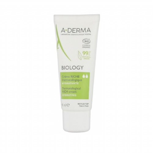 A-derma biology crema rica dermatologica hidratante  1 envase 40 ml
