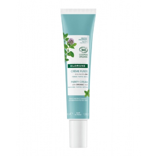 Klorane crema purificante a la menta bio  1 envase 40 ml