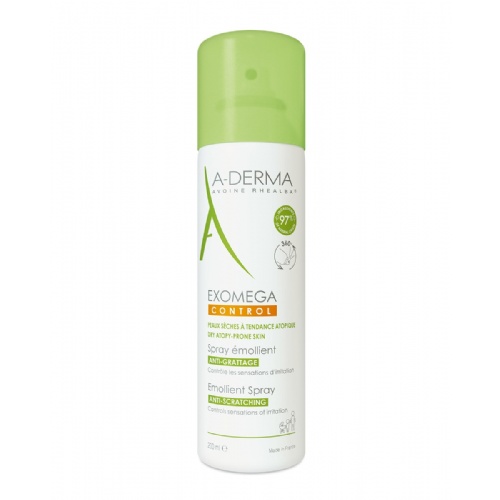 A-derma exomega control spray emoliente anti-rascado  1 envase 200 ml