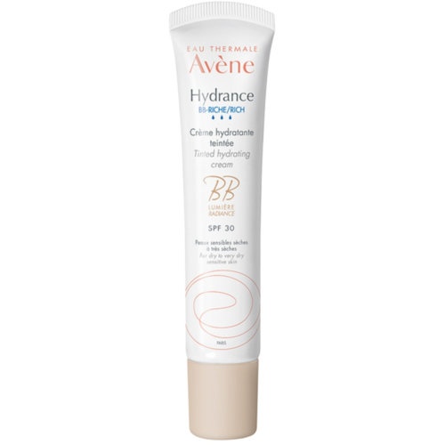 Avene hydrance bb-rica crema hidratante spf 30  1 envase 40 ml con color