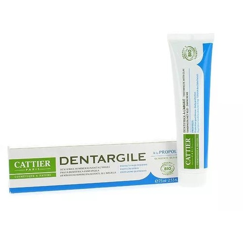 Cattier dentifrico dentargile propolis protec.gingi 75ml