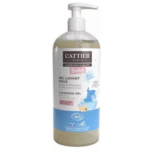 Cattier agua limpiadora bebe 500 ml