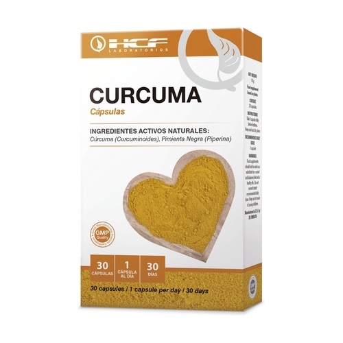 Curcuma hcf laboratorios (30 caps)