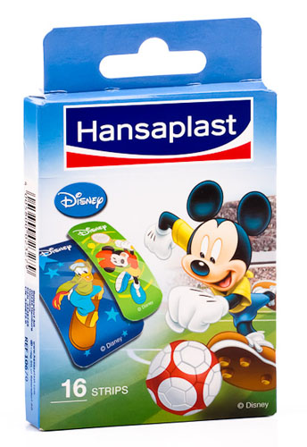 Hansaplast junior tiras adhesivas dibujos inf - aposito adhesivo (disney 16 u 2 tamaños)