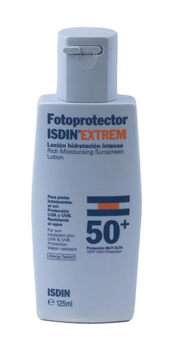 HIDRATACION INTENSA fotoprotector isdin extrem spf-50+ lotion (125 ml)