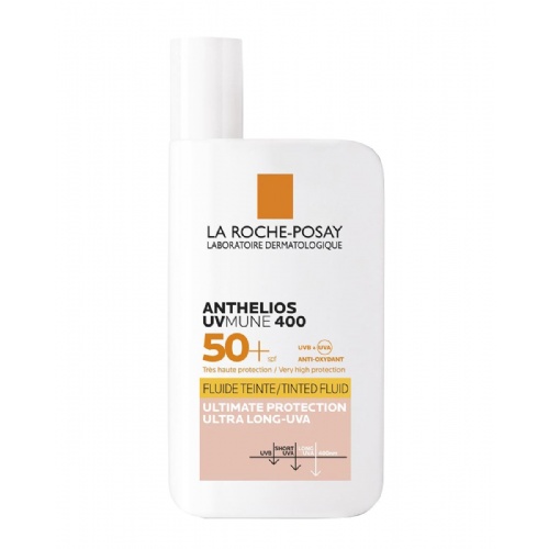 Anthelios fluido invisible spf 50+ color  1 bote 50 ml