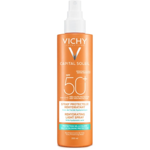 Capital soleil cell protect water fluid spf 50+ spray  1 envase 200 ml