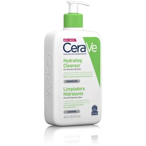 Cerave gel limpiador cream to foam  1 envase 473 ml