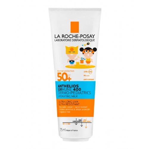 Anthelios uvmune400 dermo-pediat leche hidratante spf 50+  1 bote 250 ml