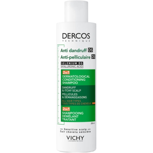 Dercos champu anticaspa 2 en 1  1 envase 200 ml