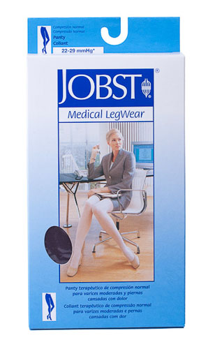 JOBST MEDICAL LEGWEAR 140 panty comp normal 140 den (fume t- 4)