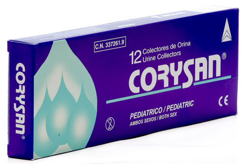 CORYSAN bolsas recogida orina pediatrica (12 u)