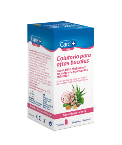 Care+ COLUTORIO PARA AFTAS BUCALES 120 ML