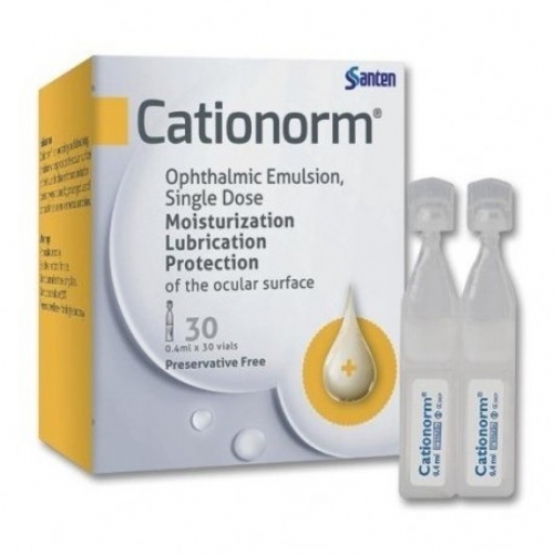 Cationorm colirio emulsion 0.4 ml 30 monodosis