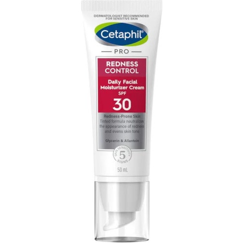 Cetaphil pro redness control hidratante facial con color spf30  1 envase 50 ml