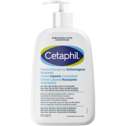 Cetaphil crema espuma limpiadora  1 envase 473 ml