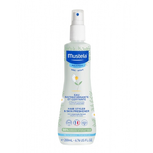 Agua para peinar refrescante mustela 1 envase 200 ml - mustela