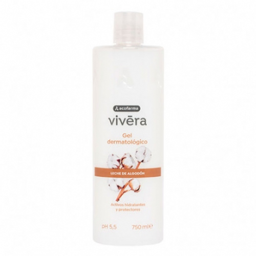 ACOFAR VIVERA GEL LECHE ALGODON 750 ML