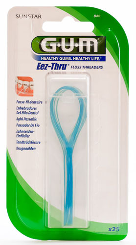 GUM 840 gum enhebrador de seda dental (25 u)