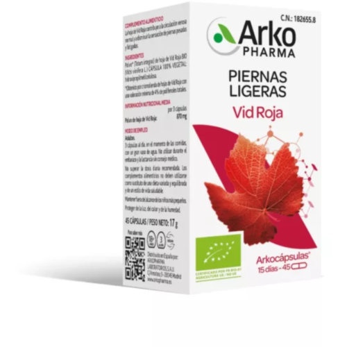 Arkocapsulas vid roja bio - 45 caps