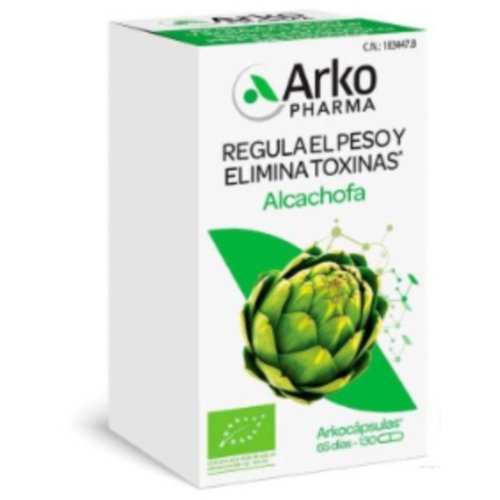 Arkocapsulas alcachofa bio  130 capsulas