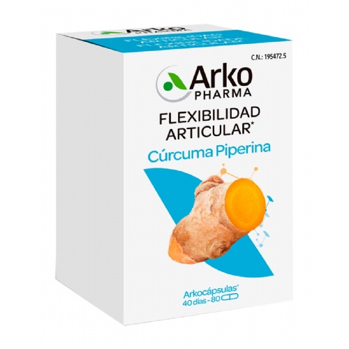 Arkopharma curcuma bio  80 capsulas