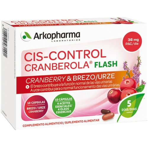 Cranberola ciscontrol flash arandano  20 capsulas