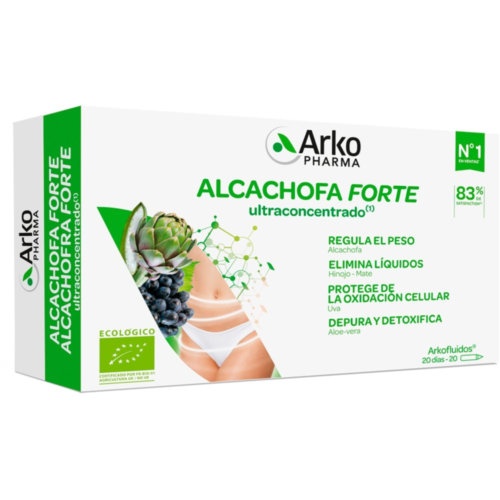 Arko pack alcachofa forte bio detox + botella