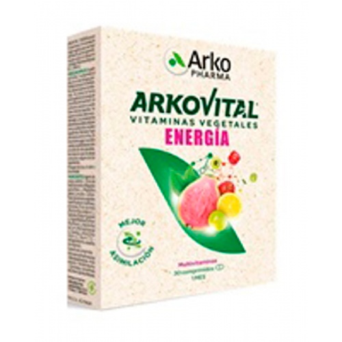 Arkovital pura energia multivitaminico  30 comprimidos