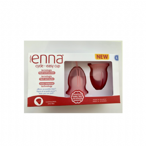 Enna cycle easy cup (2 unidad talla l)
