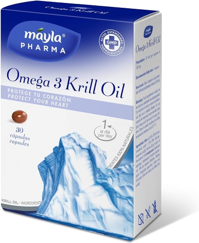 Mayla omega-3 krill oil (30 capsulas)