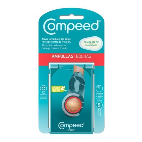 Compeed sport ampollas planta del pie  5 unidades