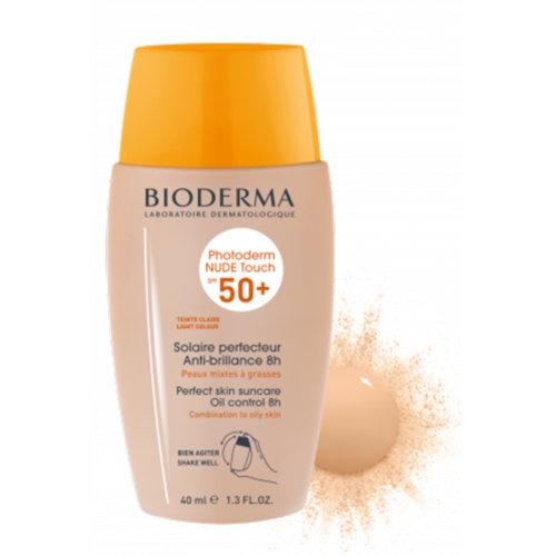 Bioderma fotoprot photoderm nude touch spf 50+ claro 40 ml