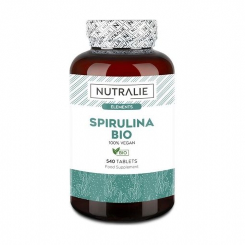 Nutralie espirulina bio 540 comp
