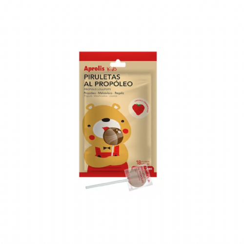 Intersa aprolis kids piruletas bolsa 18 unidades
