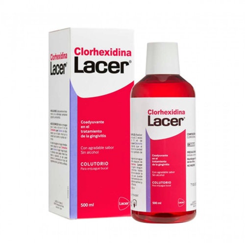 lacer colutorio clorhexidina (500 ml)