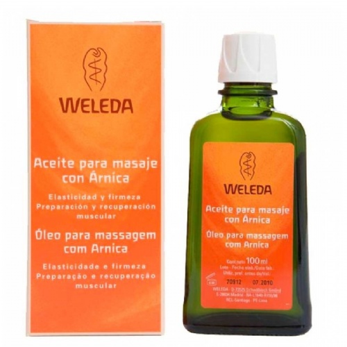 weleda aceite de masaje con arnica (100 ml)