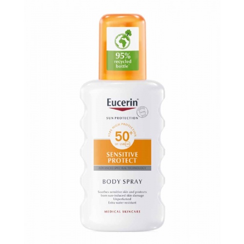 Eucerin sun protection 50+ body spray sensitive protect  1 envase 200 ml - sensitive protect