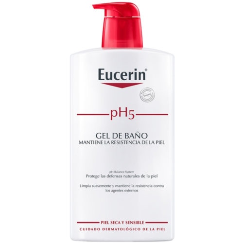 eucerin piel sensible ph-5 gel de baño (1 l)