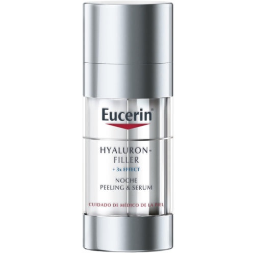 Eucerin hyaluron filler peeling & serum noche  1 envase 30 ml