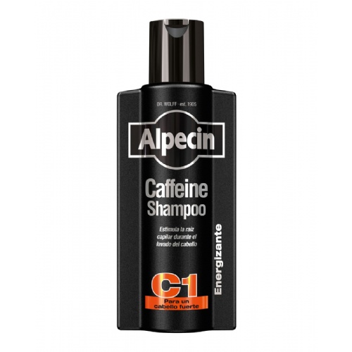 Alpecin c1 caffeine champu anticaida  1 botella 375 ml black edition