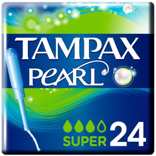 Tampax tampon  pearl super 24 u
