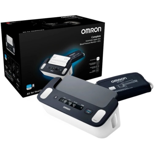 Monitor de presion arterial automatico de brazo + ecg omron complete ref hem-7530t-e3 1 unidad - omr
