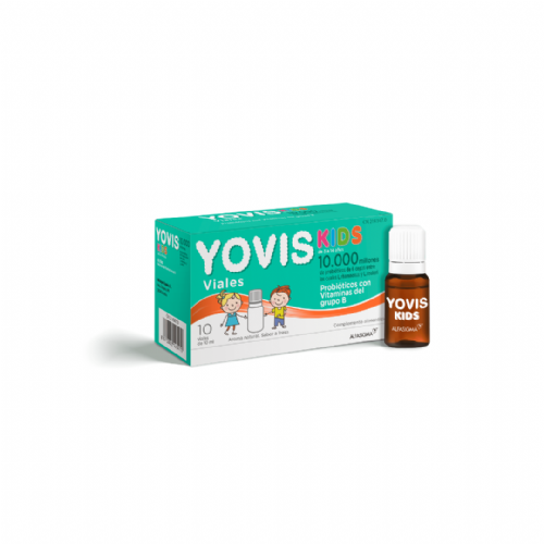 Yovis kids 10 viales bebibles 10 ml sabor fresa