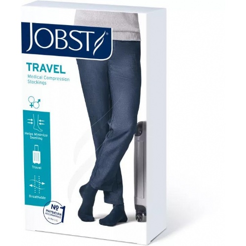 Calcetin jobst travel 2 unidades talla 2 color negro - jobst travel